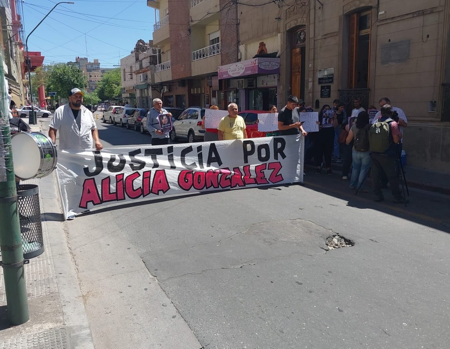 Marcha por Alicia Estela González: "Si esto sirve para que otra familia