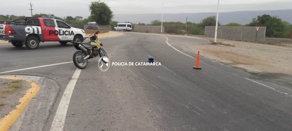 Dos lesionados tras protagonizar un siniestro vial en ruta nacional 38