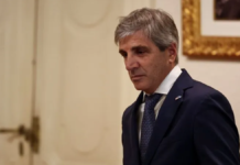 Luis Caputo admitió que la inflación de marzo superará el 3% y anticipó una desaceleración desde abril