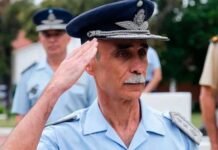 El brigadier Gustavo Valverde asumirá como nuevo jefe de la Fuerza Aérea