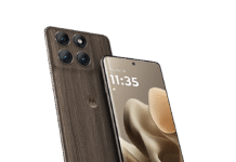 Motorola edge 60 pro en color PANTONE Walnut: la nueva edición con acabado en madera, disponible en Argentina