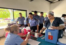 Operativo sanitario municipal atendió a 2.800 aspirantes y cadetes de la policía