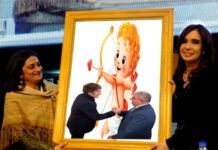 Jalil con Cristina… Pérez