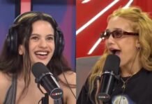 Ángela Torres se se emocionó tras cantar en vivo con Rosalía en Luzu TV