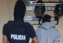 Tinogasta: un hombre fue arrestado acusado de provocar un incendio en una vivienda