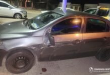 Aprehenden a un hombre tras una violenta persecución y un ataque a su pareja en la Capital