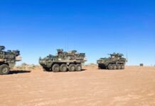 El Ejército Argentino incorpora los vehículos blindados Stryker M1126