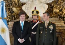 Milei tomó juramento a Carlos Presti como nuevo ministro de Defensa y oficializó una serie de cambios en el gabinete