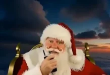 Papá Noel y los F-16: el llamativo video navideño de la Fuerza Aérea que encendió una polémica