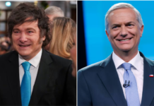 Milei recibe al presidente electo de Chile en la Casa Rosada