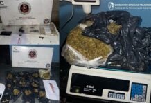 Narcomenudeo: tres detenidos y millonario secuestro en el sur capitalino