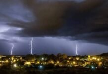 Rige alerta naranja por tormentas fuertes para gran parte de la provincia