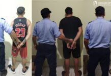 En La Paz policías recuperaron varios elementos sustraídos y arrestaron a los presuntos autores