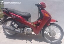 Recuperan una motocicleta sustraída y aprehenden al presunto autor del ilícito