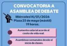 Docentes Autoconvocados de Catamarca llaman a una asamblea de debate