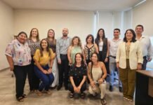 Reunión de funcionarios y profesionales del Ministerio de Hacienda y Obra Publica de la provincia con sus pares de Jujuy