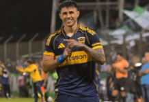 El debut goleador de Adam Bareiro en Boca