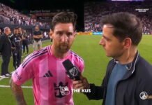 La furia de Lionel Messi con el arbitraje tras la dura derrota de Inter Miami ante LAFC