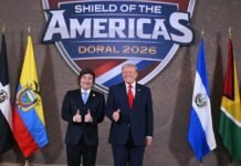 Donald Trump presentó a Milei como “un amigo” y anunció una “coalición militar” contra los carteles latinoamericanos