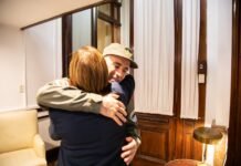 Tras su liberación en Venezuela, Nahuel Gallo fue recibido por Bullrich