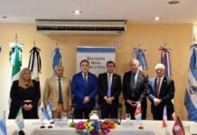 El vicegobernador Dusso participó de la Mesa Ejecutiva del Parlamento del Norte Grande