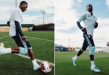Paul Pogba sorprendió al entrenarse con ropa de la Selección argentina y revolucionó las redes