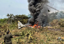 Tragedia aérea en Colombia: se estrelló un avión militar con más de 100 soldados a bordo