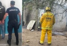 Detienen a un hombre acusado de incendiar la casa de su expareja