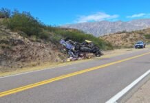 Vuelco de camión en La Cébila: piden extremar la precaución en Ruta Nacional 60