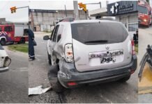 Capital: arrestan a una joven tras un choque en cadena