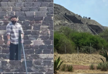 Quién era el hombre que atacó a turistas desde la pirámide de Teotihuacán