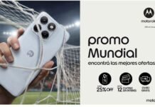 Motorola ofrece hasta 25% de descuento, 12 cuotas sin interés y envíos gratis para potenciar la experiencia del Mundial