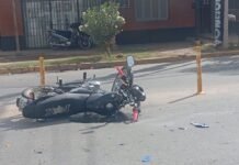 Valle Viejo: un hombre resultó lesionado tras un siniestro vial