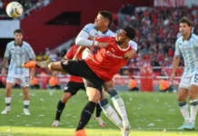 Independiente ganó el clásico de Avellaneda, venció a Racing y se metió en zona de clasificación