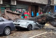 Fuerte temporal azotó al AMBA y dejó calles anegadas, viviendas dañadas y serios destrozos