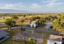 Jalil encabezó la inauguración de obras en el Polideportivo Policial