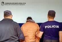 En Valle Viejo aprehenden a un sujeto por una supuesta violencia intrafamiliar