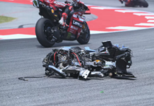 Espeluznante accidente en el MotoGP: el español Álex Márquez voló por el aire