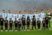 La Selección Argentina viajó para disputar el Mundial