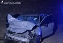 Violento choque frontal en La Cébila: diez personas heridas, entre ellas una bebé de seis meses
