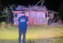 Tragedia en Misiones: una beba de tres meses murió tras la caída de una rama sobre su vivienda