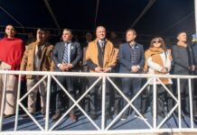 El vicegobernador Dusso encabezó el Acto Central por el 25 de Mayo en El Rodeo