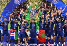 PSG venció al Arsenal y ganó la Champions League