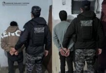 Dos hombres y una mujer fueron alojados en establecimientos penitenciarios