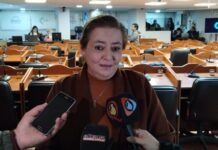 Sonia Navarro pidió priorizar el tratamiento de proyectos educativos y evitó profundizar sobre la interna con Galán
