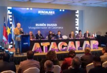 Dusso participó de la apertura de la XXIV edición del Comité de Integración Atacalar 2026
