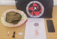 La Paz: secuestran marihuana, un celular y medicamentos durante un control vehicular