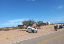 Vuelco en la Ruta Nacional 60: piden circular con precaución a la altura de Cerro Negro