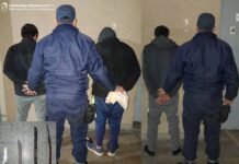 Tres detenidos y cuatro armas blancas secuestradas tras un ataque en el loteo Sussex