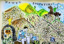 El Concurso “Murales Mundialistas” suma escuelas y despierta una gran participación estudiantil